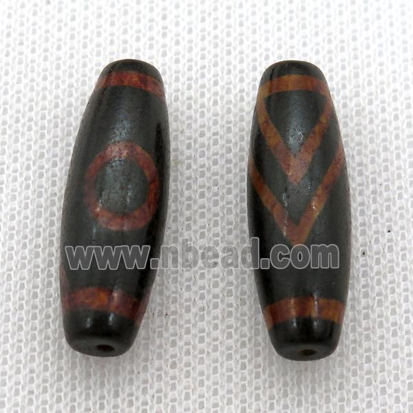 tibetan DZi rice beads