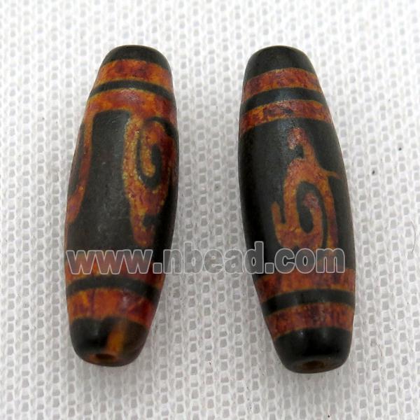 tibetan DZi rice beads