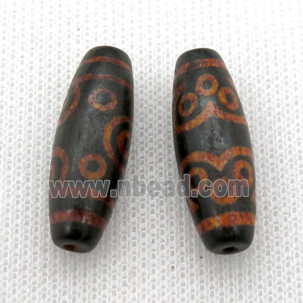 tibetan DZi rice beads