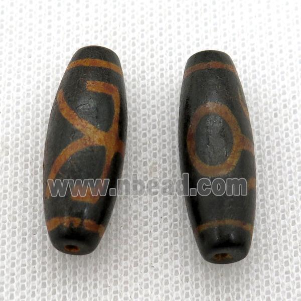 tibetan DZi rice beads