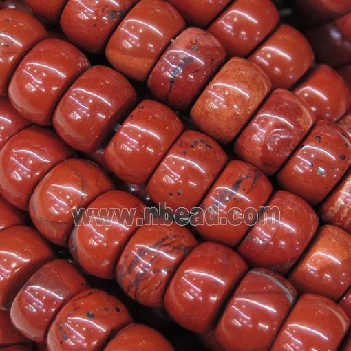 Red Jasper barrel beads