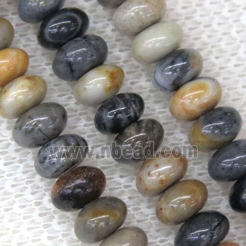 Picasso Jasper Beads Creek Smooth Round