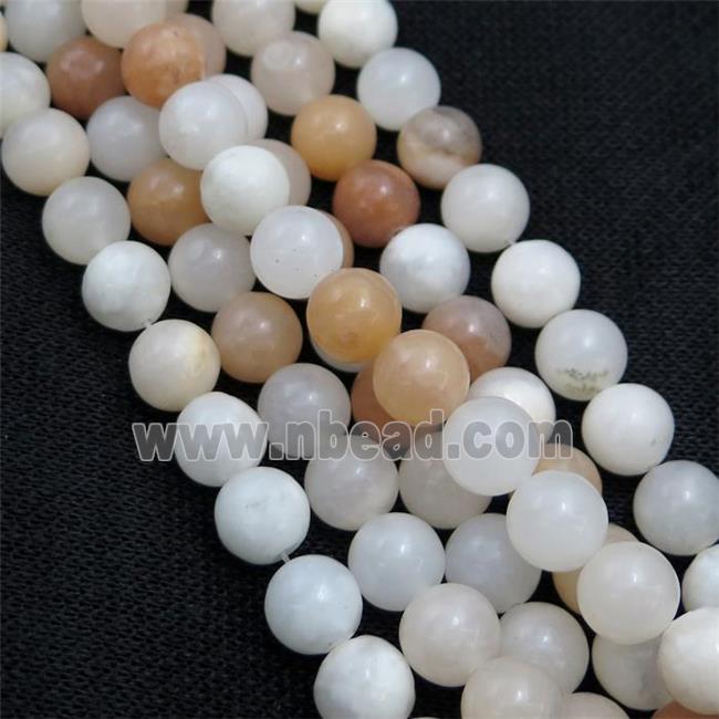 round pink Aventurine beads