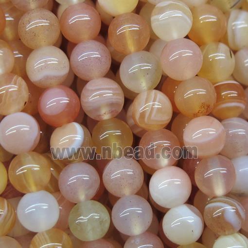 red Botswana Agate beads