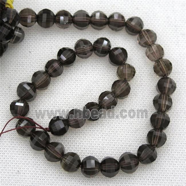 Smoky Quartz lantern beads