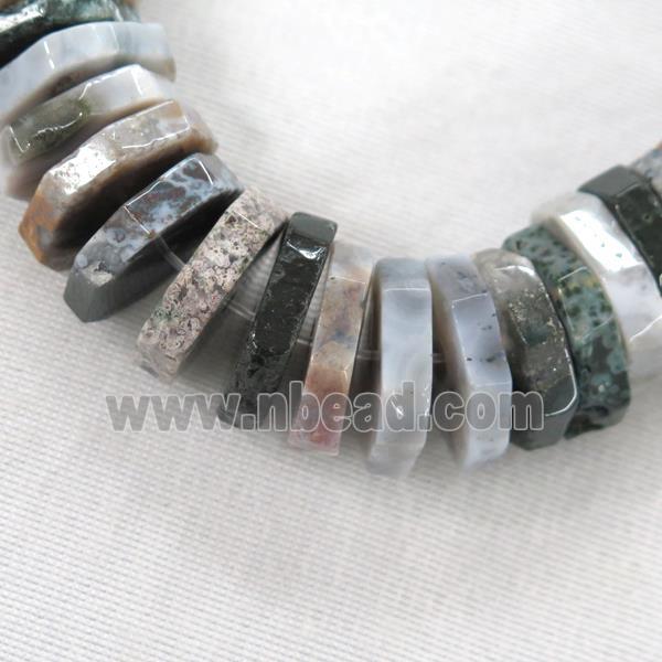 ocean Agate heishi beads