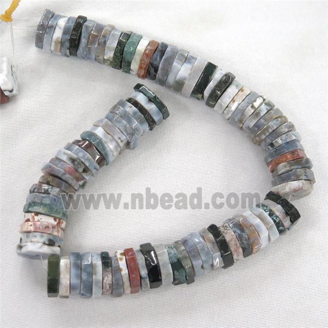 ocean Agate heishi beads