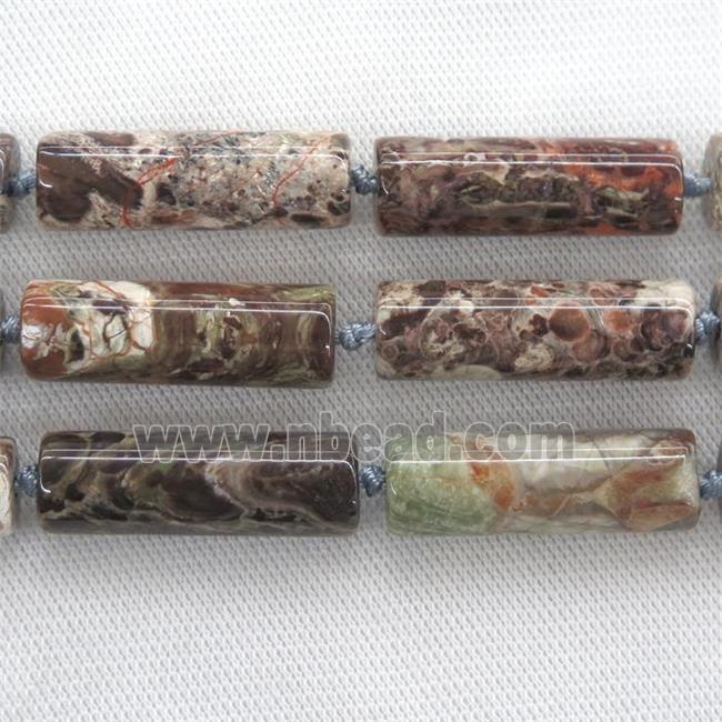 Ocean Jasper column beads