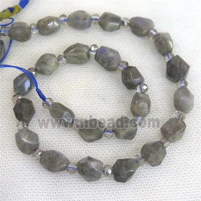 Labradorite Irregular Beads