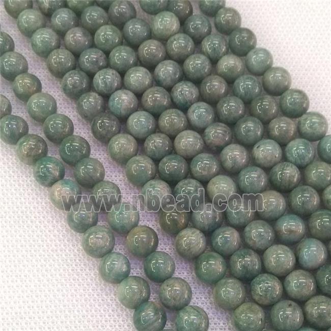 green Russian Amazonite Beads, grade-B