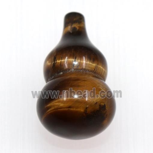 tiger eye stone pendants, gourd