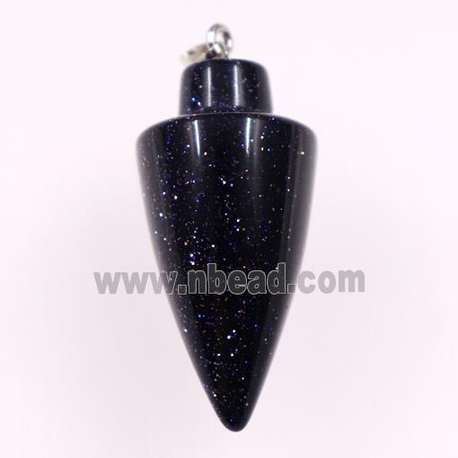 blue sandstone pendants, bullet