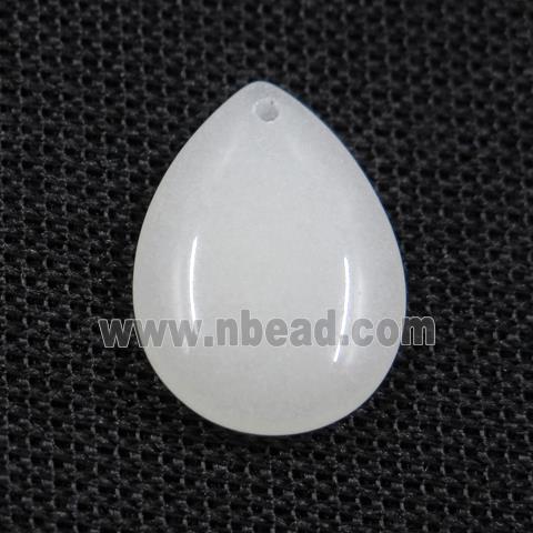 noctilucent stone teardrop pendants, mixed