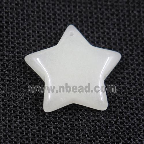 noctilucent stone star pendants, mixed