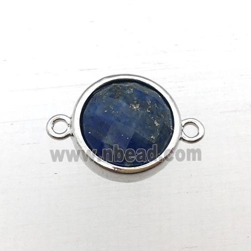 blue Lapis circle connector