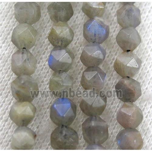 natural Labradorite beads cut round