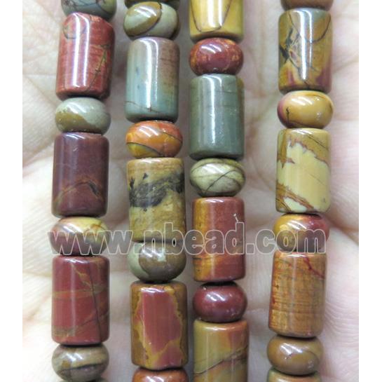 red Picasso Jasper bead