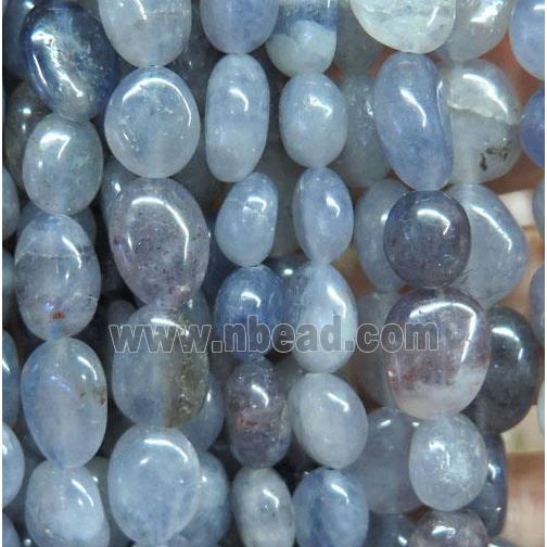 iolite chips bead, freeform