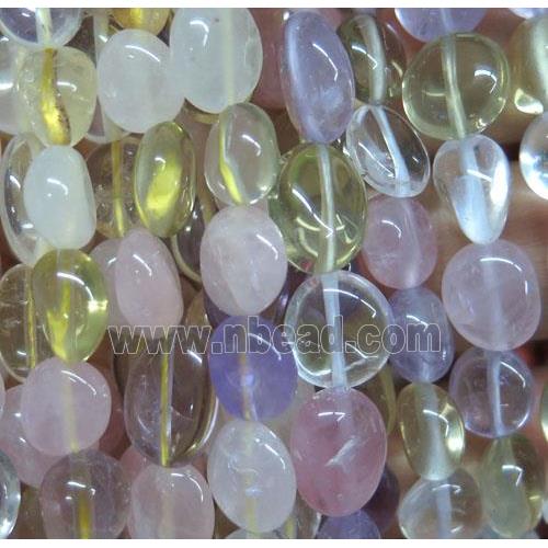 mix gemstone chip bead, freeform