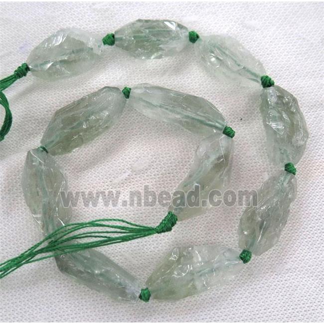 natural Quartz nugget beads, freeform