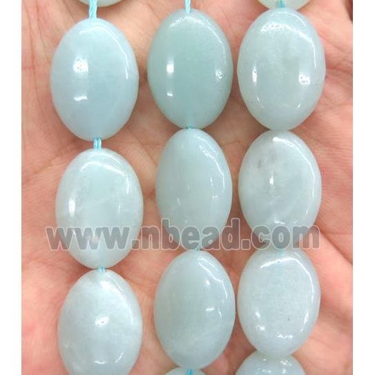 Amazonite oval beads, A grade