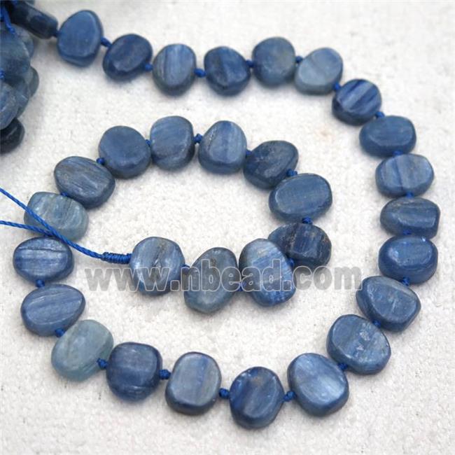 blue Kyanite beads, freeform