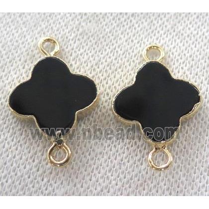 black onyx connector, clover