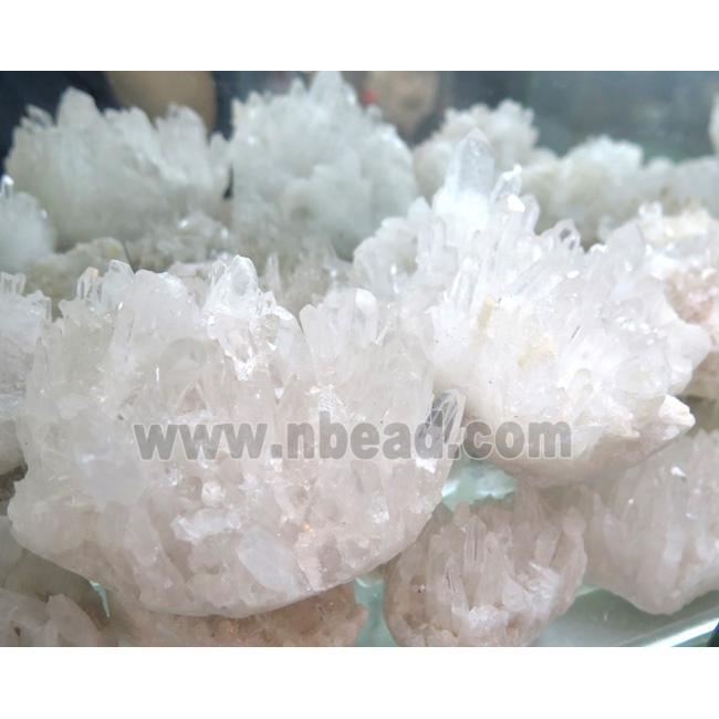 Crystal Quartz Druzy Cluster Freeform Undrilled