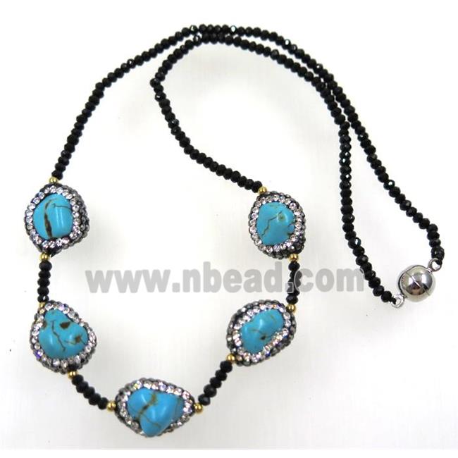 turquoise bead necklace