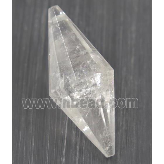 Clear Quartz pendulum pendant