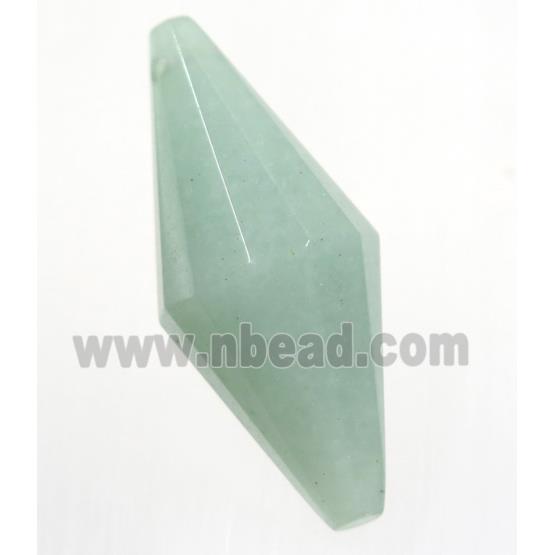 green aventurine pendulum pendant