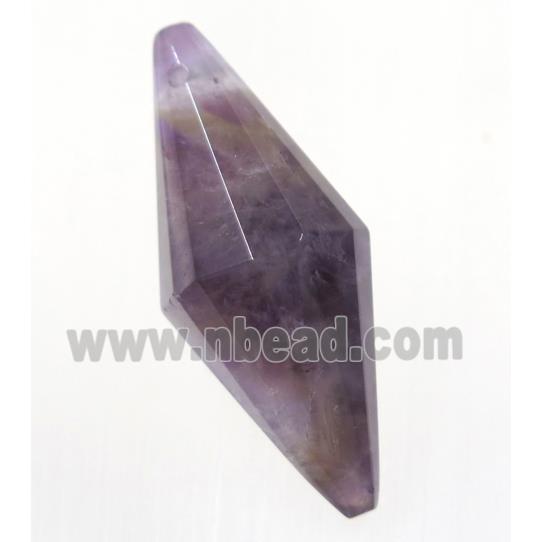 purple Amethyst pendulum pendant