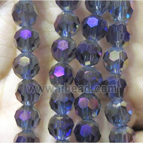 chinese crystal bead, faceted round