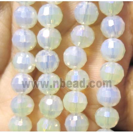 chinese crystal bead, faceted round