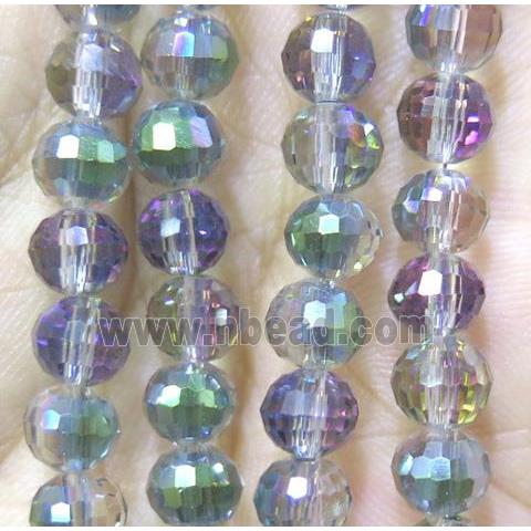 chinese crystal bead, faceted round