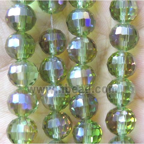 chinese crystal bead, faceted round