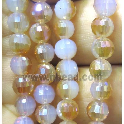 chinese crystal bead, faceted round