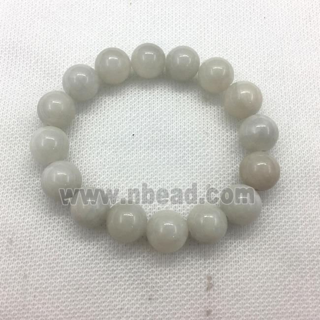 Stretch Jade bracelet, dye