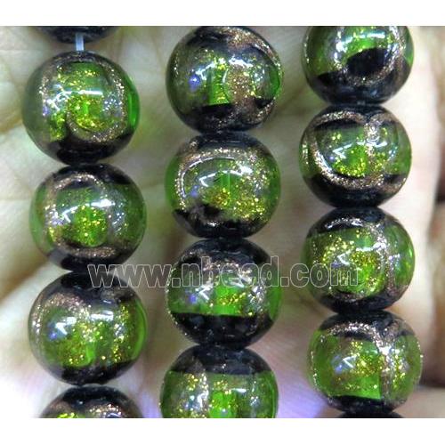 lampwork bead, barrel