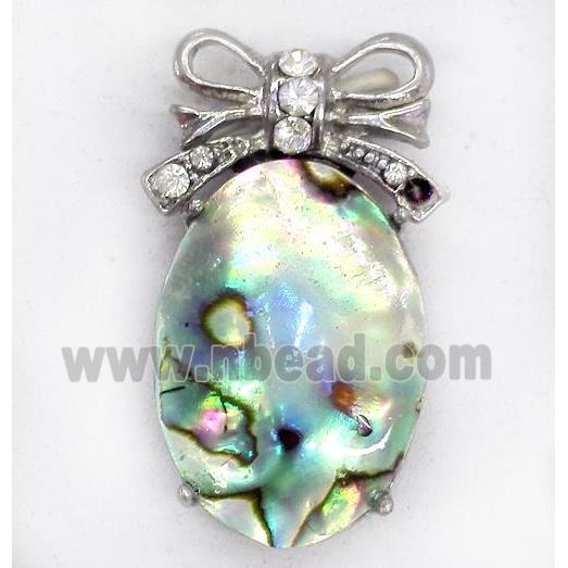 Paua Abalone shell pendant