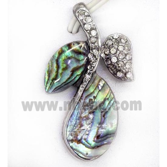 Paua Abalone shell pendant