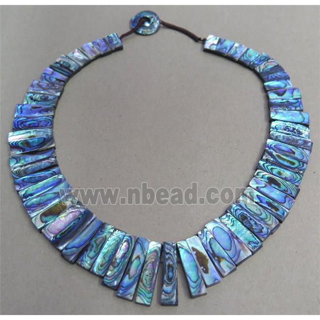 Paua Abalone shell necklace