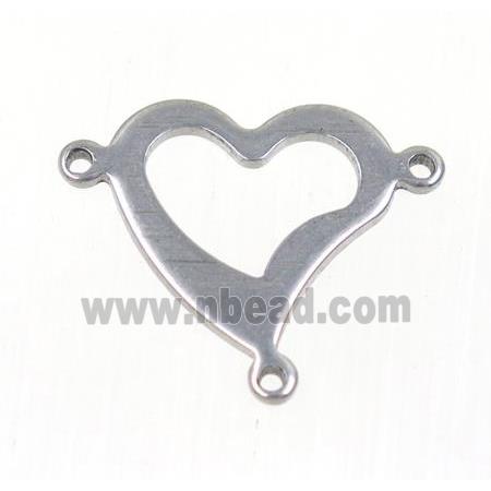 stainless steel heart connector