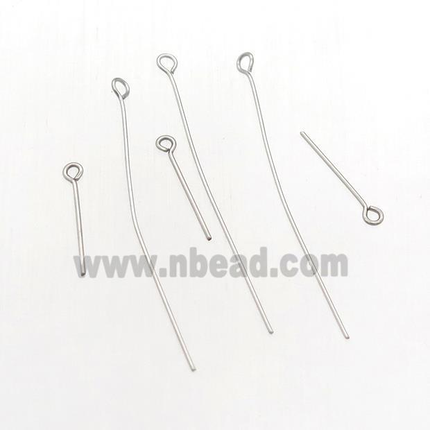 stainless steel eye pin