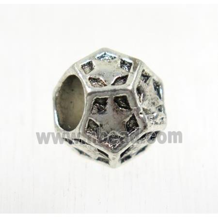 tibetan silver alloy beads, non-nickel