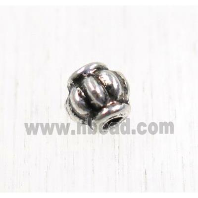 tibetan silver zinc beads, non-nickel