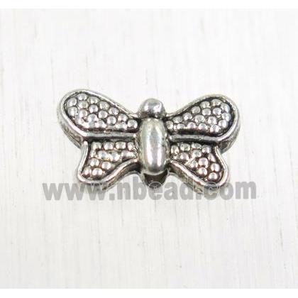 tibetan silver zinc butterfly beads, non-nickel