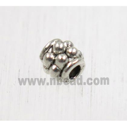 tibetan silver zinc beads, non-nickel