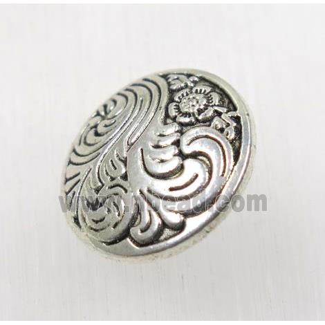 tibetan silver zinc beads, non-nickel