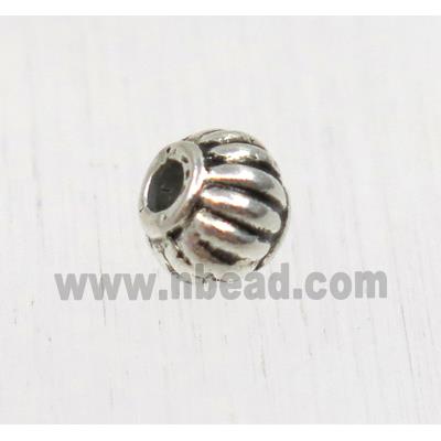 tibetan silver zinc beads, non-nickel